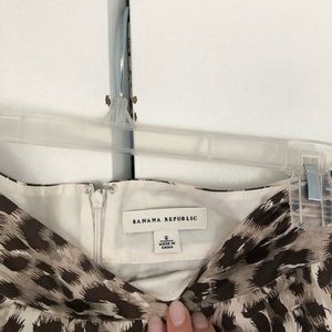 Leopard skirt from banana republic